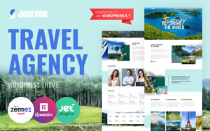 Шаблон Wordpress Journeo - Travel Agency WordPress Elementor Theme Theme WordPress