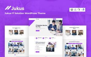 Шаблон Wordpress Jukus - IT Solution Theme WordPress