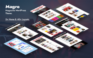 Шаблон Wordpress Magro - News Magazine And Blog Theme WordPress