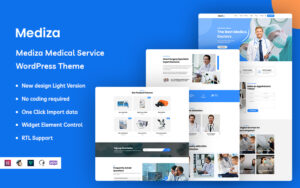 Шаблон WordPress Mediza - Medical Service Theme WordPress
