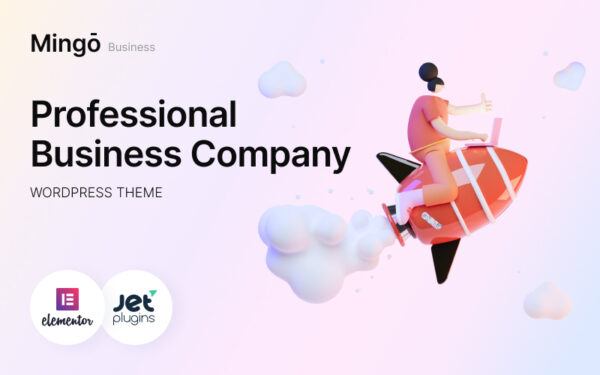 Шаблон Wordpress Mingo - Professional Business Company Theme WordPress