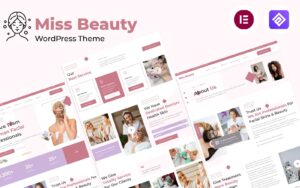 Шаблон Wordpress Miss Beauty Facial and Spa Theme WordPress