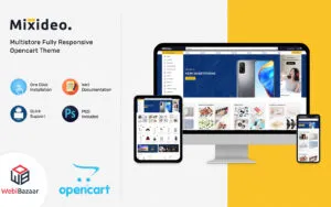 Mixideo - Multipurpose Modular OpenCart Theme OpenCart Template Mixideo - Multipurpose Modular OpenCart Theme OpenCart Template