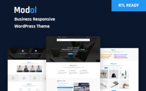 Шаблон WordPress Modol - Business Responsive Theme WordPress