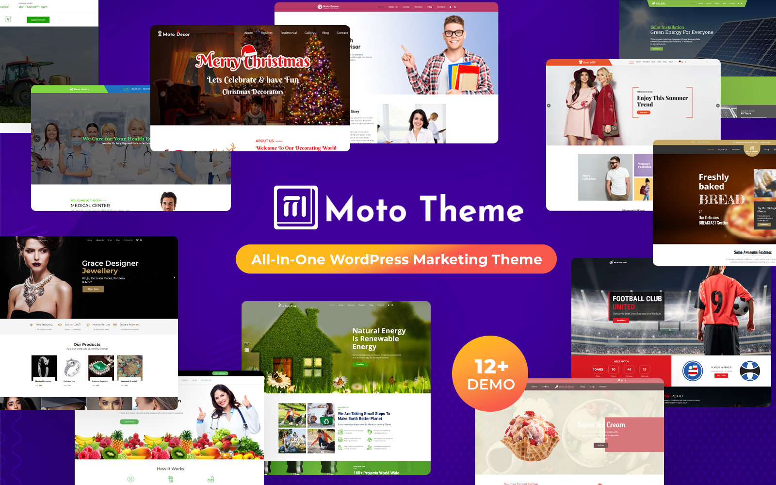 Шаблон Wordpress Moto Theme - Multipurpose Business Theme WordPress