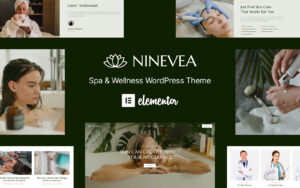 Шаблон WordPress Ninevea - Spa & Massage Salon Beauty Theme WordPress