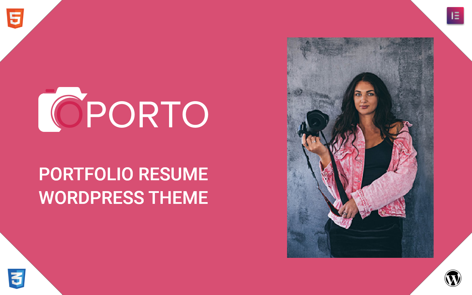 Шаблон Wordpress oPorto - Responsive Personal Portfolio Resume Theme WordPress