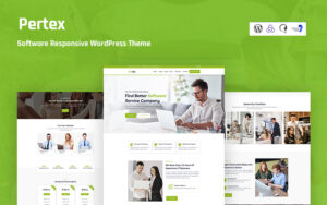 Шаблон Wordpress Pertex – Software Responsive Theme WordPress