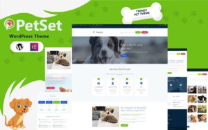 Шаблон Wordpress PetSet Elementor Theme WordPress