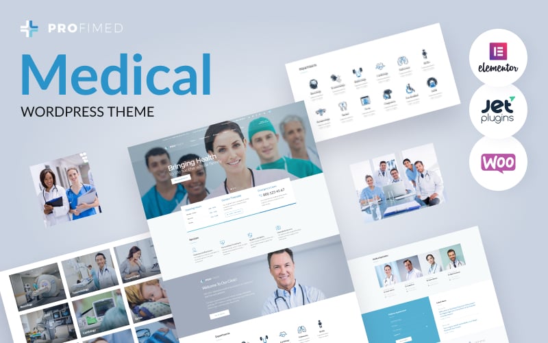 Шаблон Wordpress Profimed - Medical Website Theme WordPress