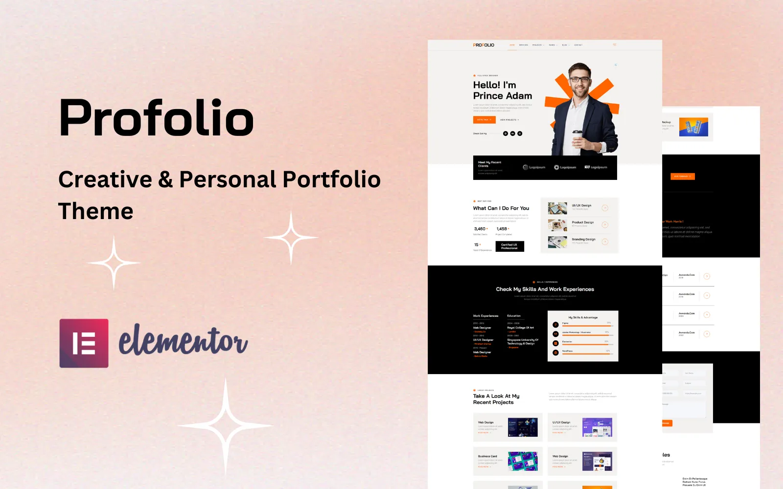 Profolio - Creative & Personal Portfolio Theme WordPress Theme Profolio - Creative & Personal Portfolio Theme WordPress Theme