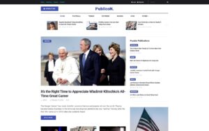 Шаблон WordPress Publicon - News Portal WordPress Elementor Theme Theme WordPress