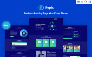 Шаблон Wordpress Repix - Business Landing Responsive Theme WordPress
