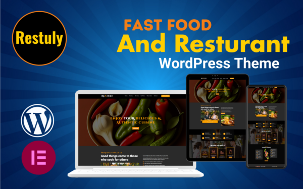 Шаблон Wordpress Restuly Fast Food And Resturant Full Responsive Wordpress Theme Theme WordPress