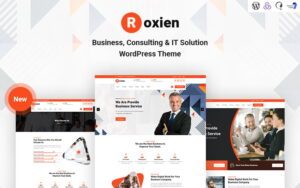 Шаблон Wordpress Roxien - Business, Consulting and IT Solution Theme WordPress