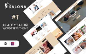 Шаблон Wordpress Salona - Nail spa, Massage spa and Salon Theme WordPress