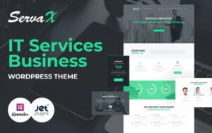 Шаблон Wordpress ServaX - IT Services Business Theme WordPress