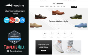 Шаблон OpenCart  Shoetime - Shoes Store 