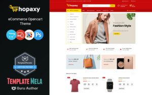 Шаблон OpenCart  Shopaxy - Megashop 
