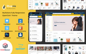Шаблон OpenCart  Shopnia - Multipurpose 