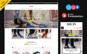 Шаблон OpenCart  Shuzy - Shoes and Footwear Store Multipurpose OpenCart Theme 