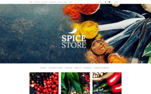 Шаблон OpenCart  Spice Food Shop 