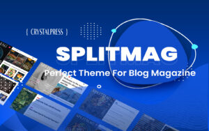 Шаблон WordPress Splitmag - Magazine Style and Blog Theme WordPress