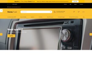Шаблон OpenCart  Stereo Truck - Car Audio E-commerce Clean 