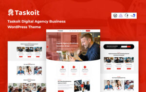 Шаблон Wordpress Taskoit - Digital Agency Business Theme WordPress