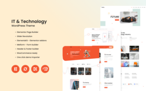 Шаблон Wordpress Techy - Multipurpose IT & Technology Theme WordPress