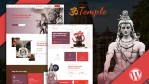 Шаблон Wordpress Temple Hindus worship Mandir Theme WordPress
