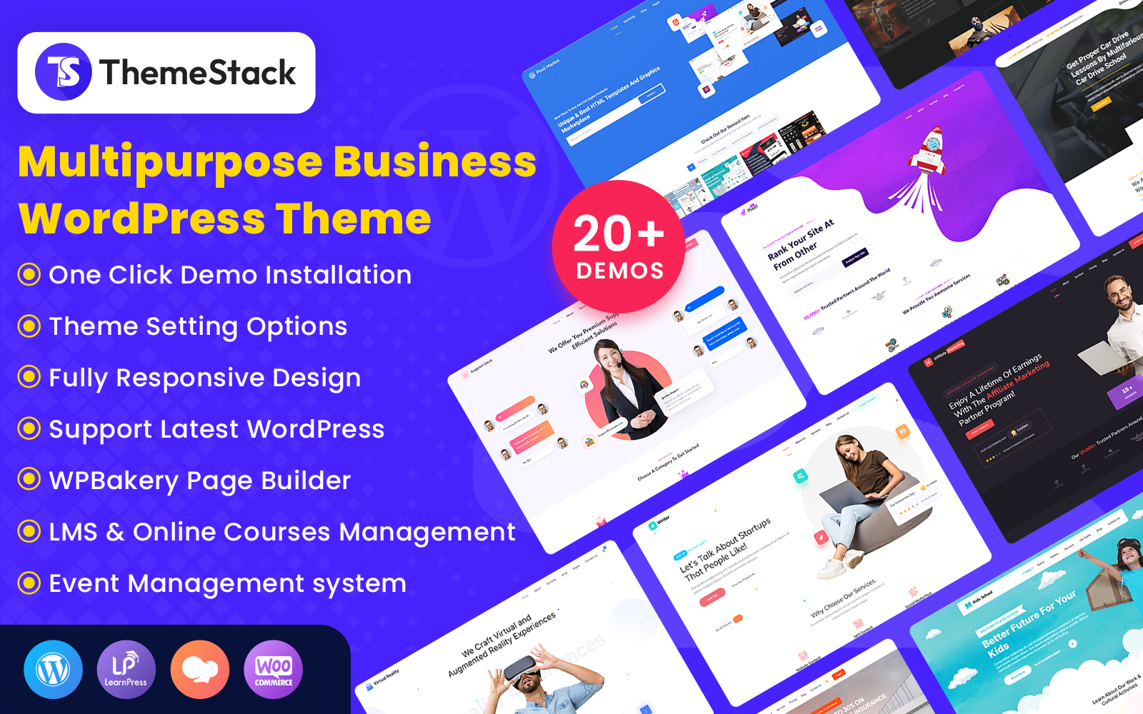 Шаблон Wordpress ThemeStack - Multipurpose Business Theme WordPress