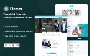 Шаблон Wordpress Themex - Financial & Corporate Business Theme WordPress