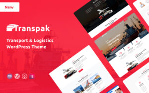 Шаблон Wordpress Transpak - Transport and Logistics Responsive Theme WordPress