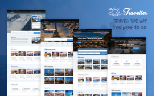 Шаблон Wordpress Traveller - Tour & Travel Theme WordPress