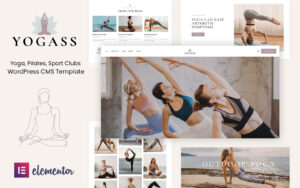 Шаблон Wordpress Yogass - Yoga, Fitness and Lifestyle Theme WordPress