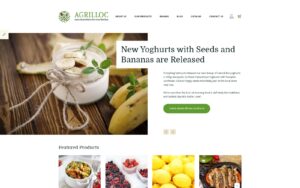 Шаблон OpenCart Agrilloc - Natural Products Store Responsive 