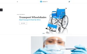 Шаблон OpenCart Amkorte - Medical Equipment Store 