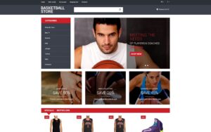 Шаблон OpenCart Basketball Store 