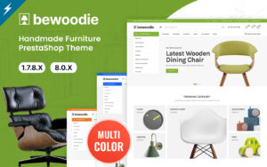 Bewoodie - Furniture, Decor and Handicrafts Тема PrestaShop