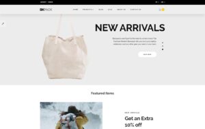 BKPack - Responsive Bags Online Store 