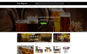 Brew Shop.com - Efficient Alcohol Online Shop 