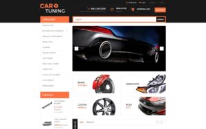 Шаблон OpenCart Car Tuning 