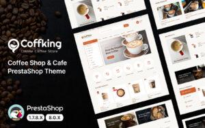 Coffking - Coffee, Chocolate and Bakery Тема PrestaShop