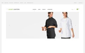 Шаблон OpenCart Cook's Uniform 