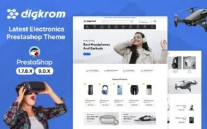 Digkrom Digital and Electronics PrestaShop Theme Digkrom Digital and Electronics PrestaShop Theme