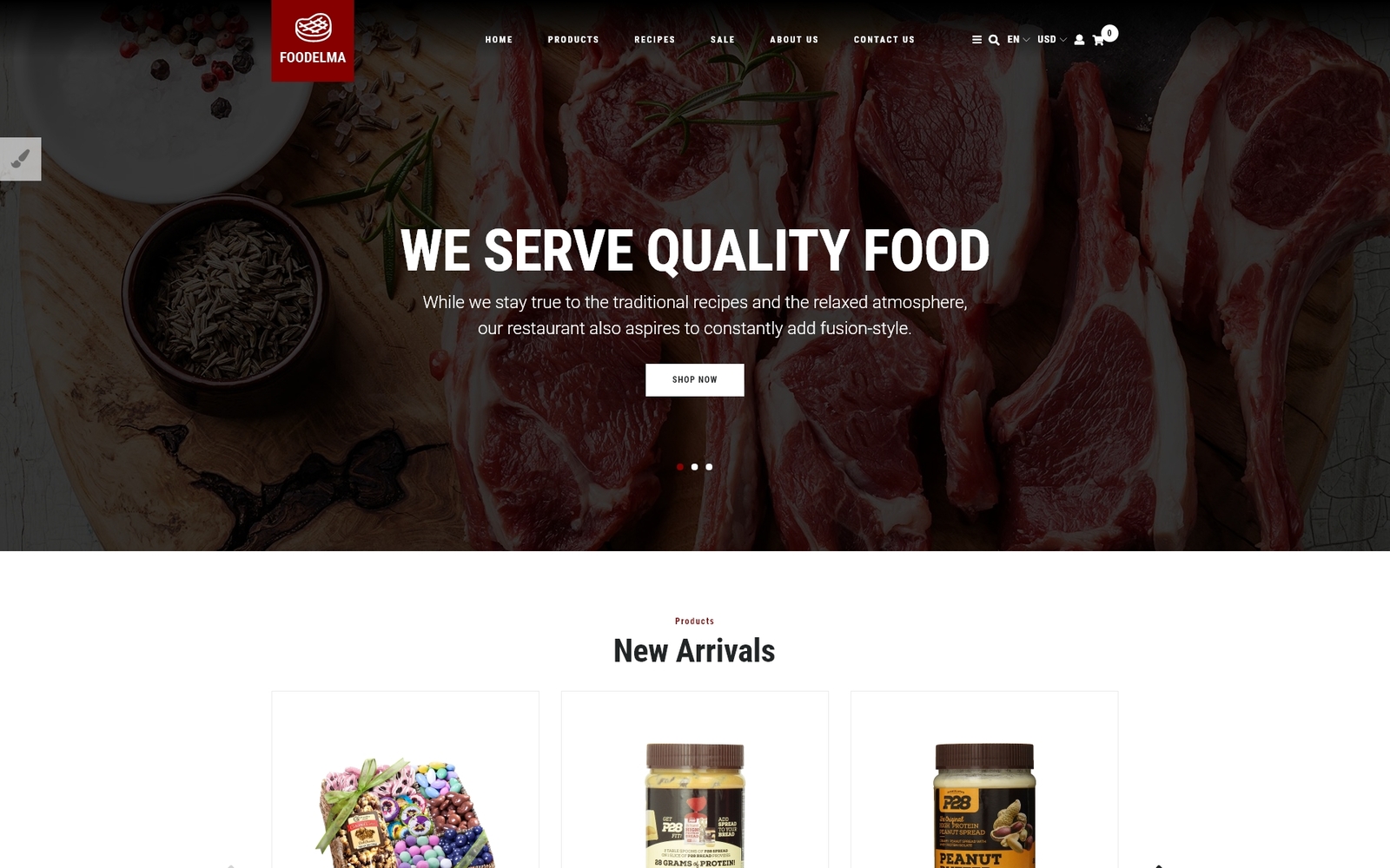 Foodelma - Delicious Food Online Store 