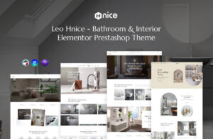 Leo Hnice - Bathroom & Interior Elementor Prestashop Theme Тема PrestaShop