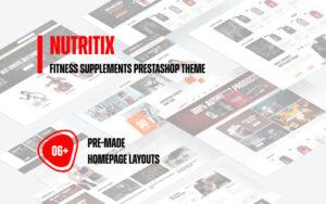 Leo Nutritix - Fitness Supplements Prestashop Theme Тема PrestaShop