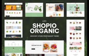 Leo Shopio Organic - Grocery Store Prestashop Theme Тема PrestaShop